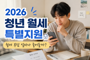 2026 청년 월세 특별지원 대표 이미지