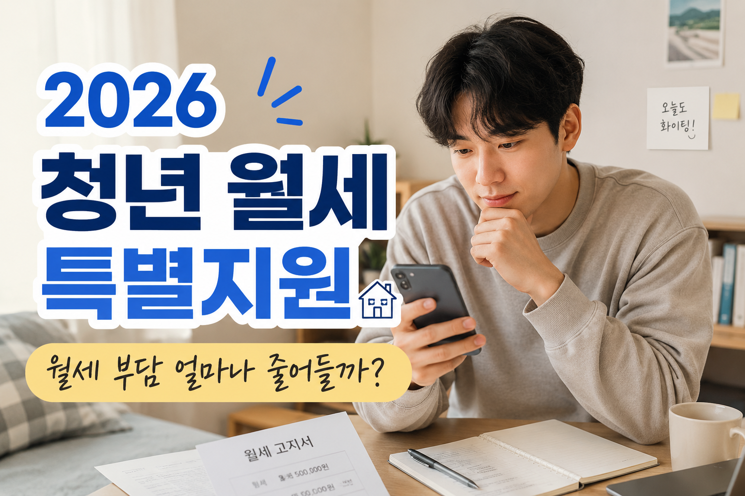 2026 청년 월세 특별지원 대표 이미지