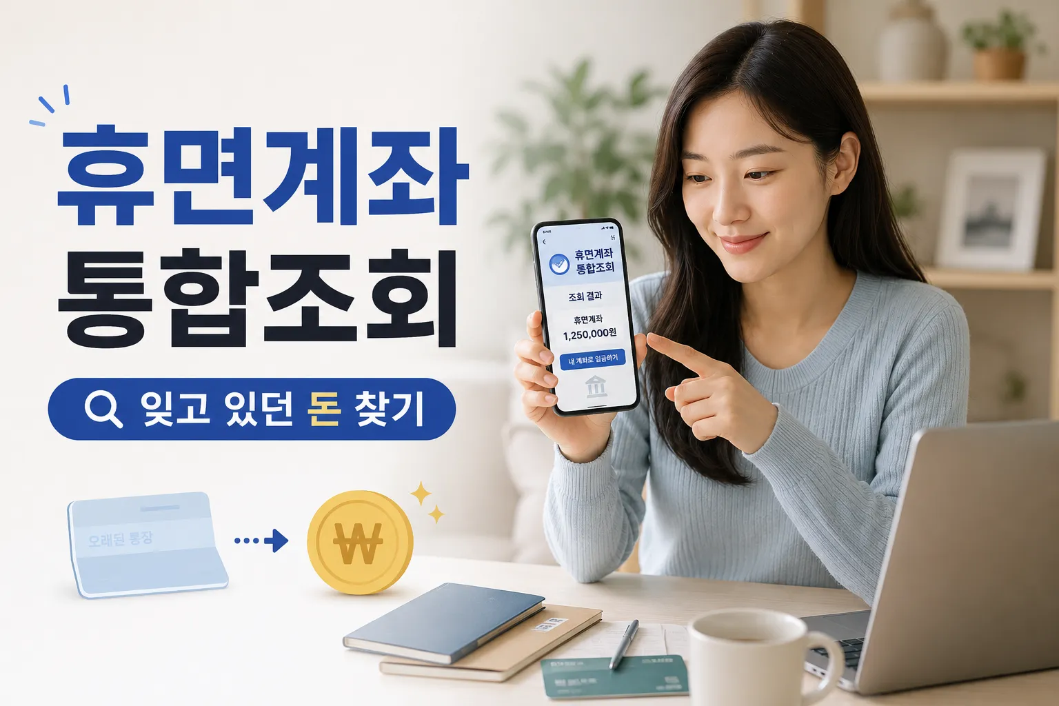 휴면계좌 통합조회 대표 이미지